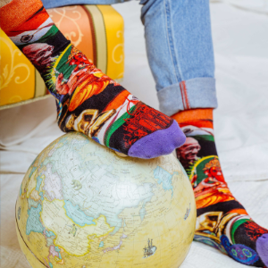 Chaussettes tour du monde
